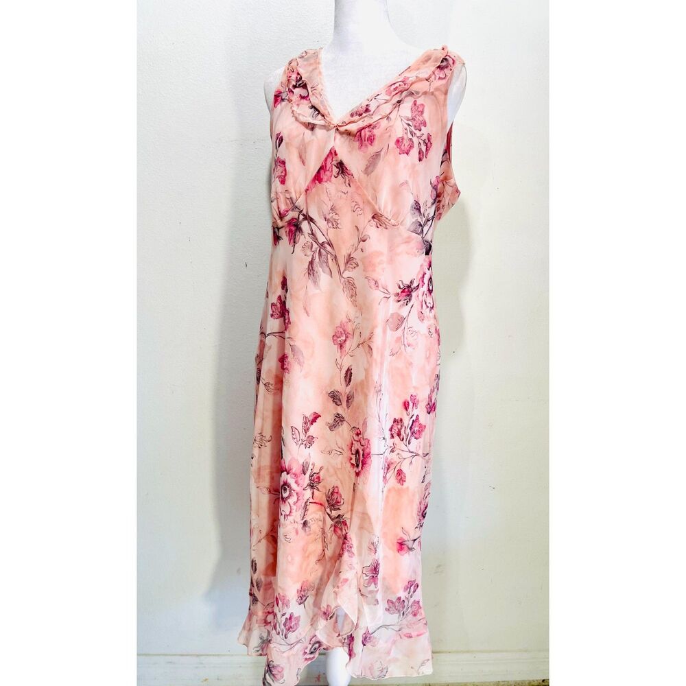 VTG Meghan Matthews Y2K dress babydoll fairies romantic chic coquet women 14